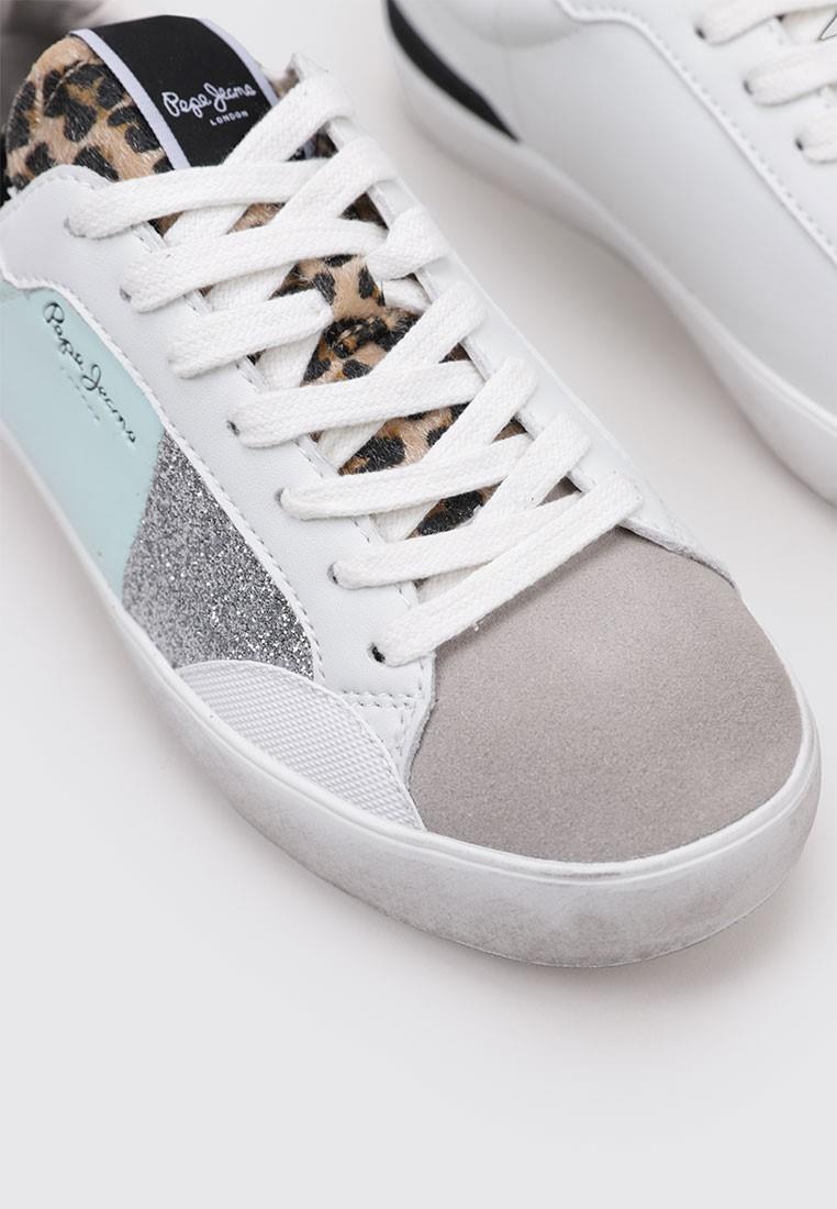 Chaussures Deportivas Mujer Pepe Jeans LANE SHINE W Bleu 3/5
