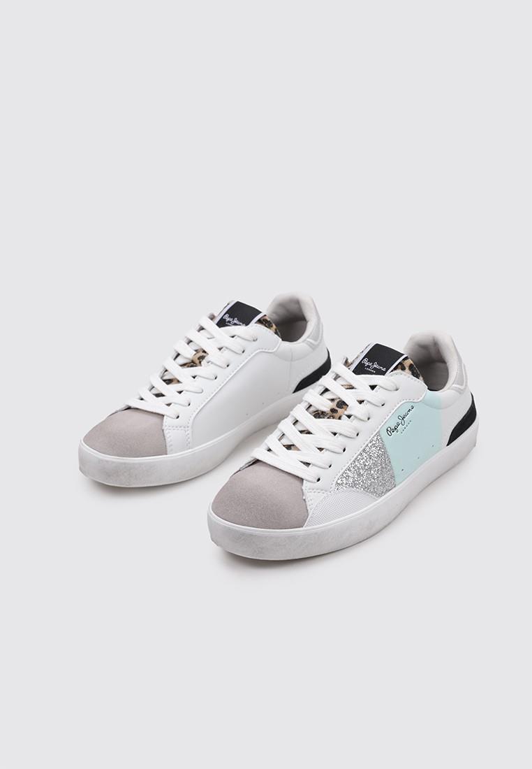 Chaussures Deportivas Mujer Pepe Jeans LANE SHINE W Bleu 2/5