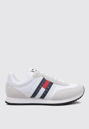 Scarpe Tommy Hilfiger RUNNER CASUAL ESS Bianco