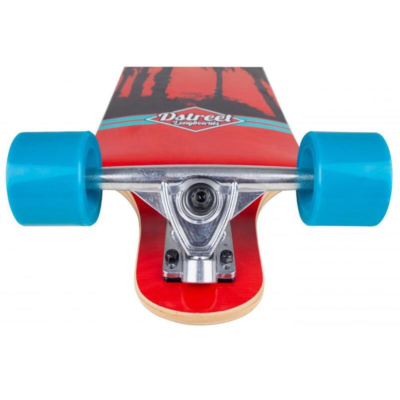 D Street Drop Down Longboard Hawaiian