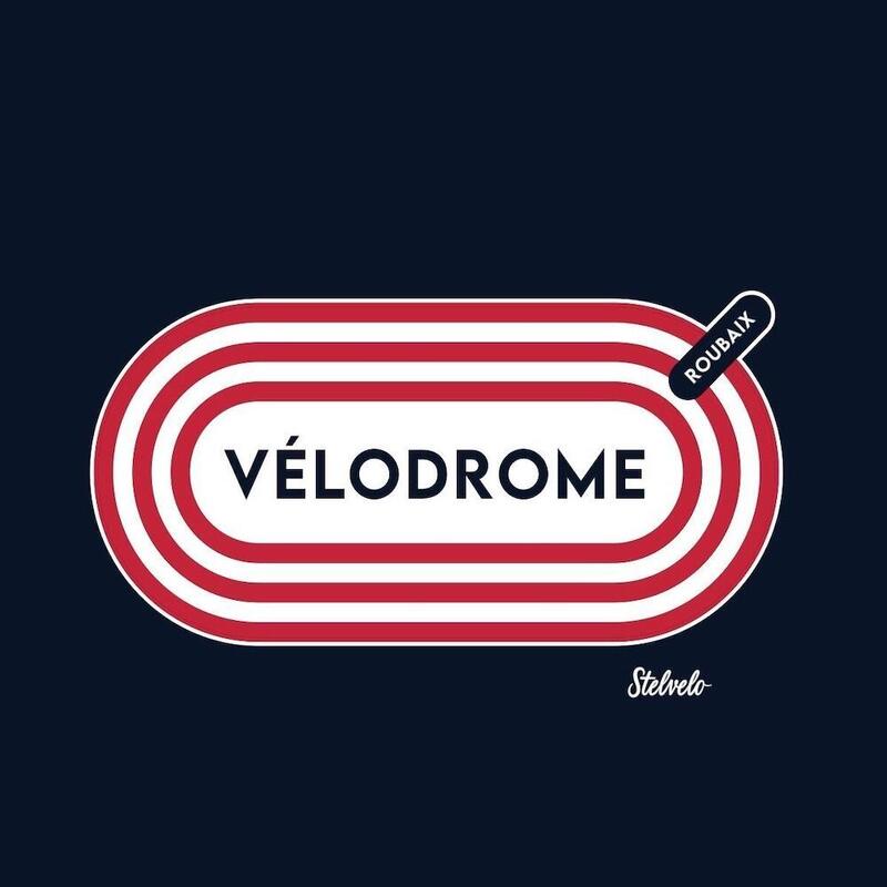 Camiseta Ciclismo Hombre Velodrome Stelvelo Manga Corta Azul Oscuro
