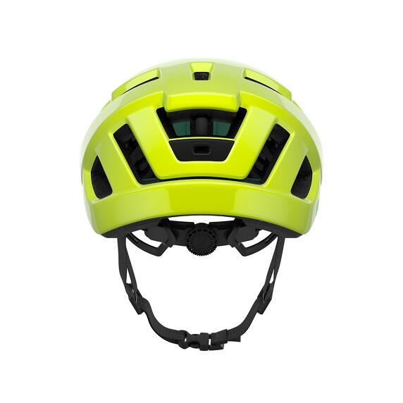 Casco bici Lazer giallo fluorescente taglia unica regolabile