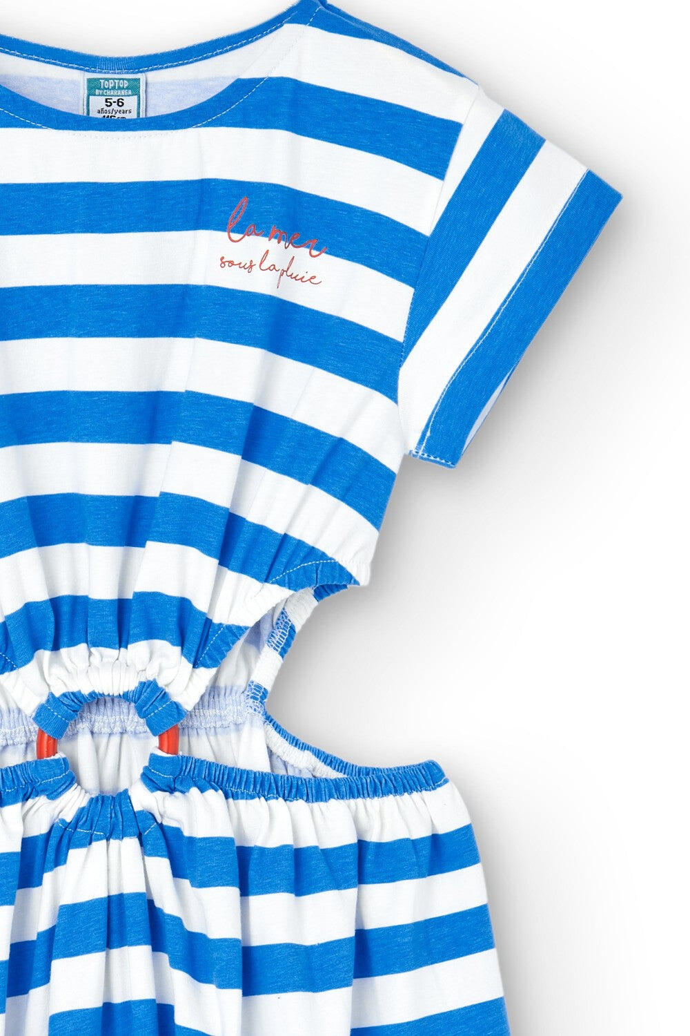 Vestido listrado para 5/5