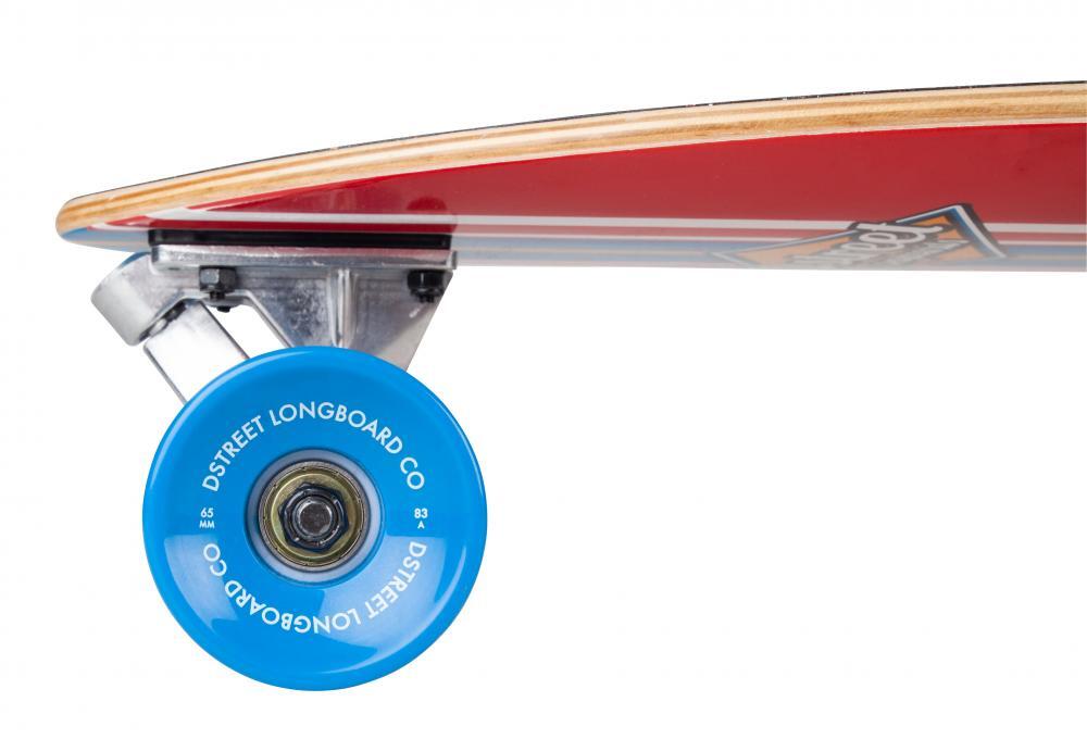 Longboard D Street Pintail Ocean Red 35'' 3/6