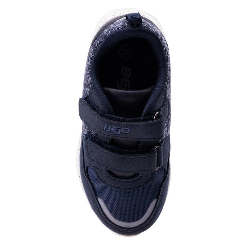 Kinder/Kinder Kapis Trainers (Navy/Reflectief)