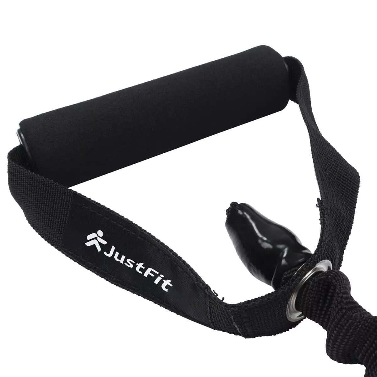 Tubo elastico di resistenza di livello medio 155 cm con rivestimento in nylon 2/5