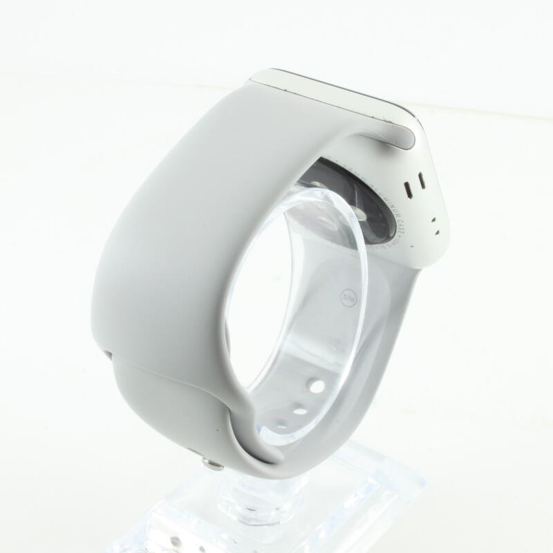 Refurbished - Apple Watch Series 3 38mm GPS Aluminium Zilver/Wolk - Redelijk