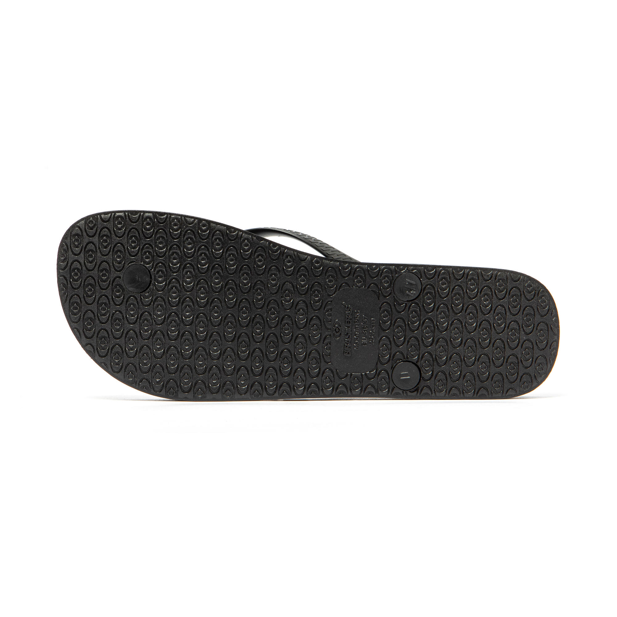 Tongs noires pour femme avec semelle antidérapante 7/7