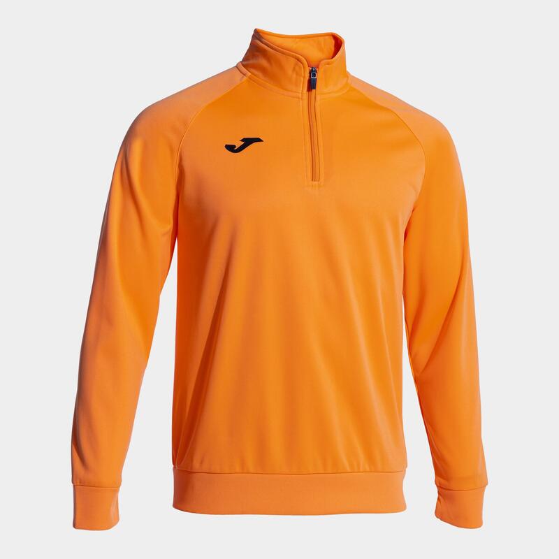 Sudadera Fútbol Hombre Joma Faraon Naranja Flúor