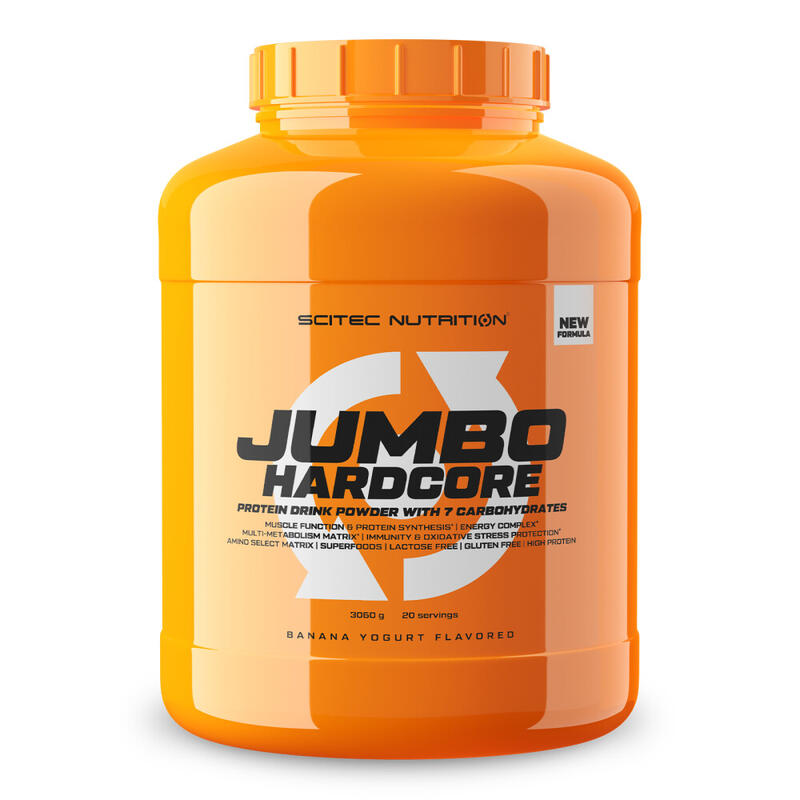 Jumbo Hardcore - 3060g Chocolate de Scitec Nutrition