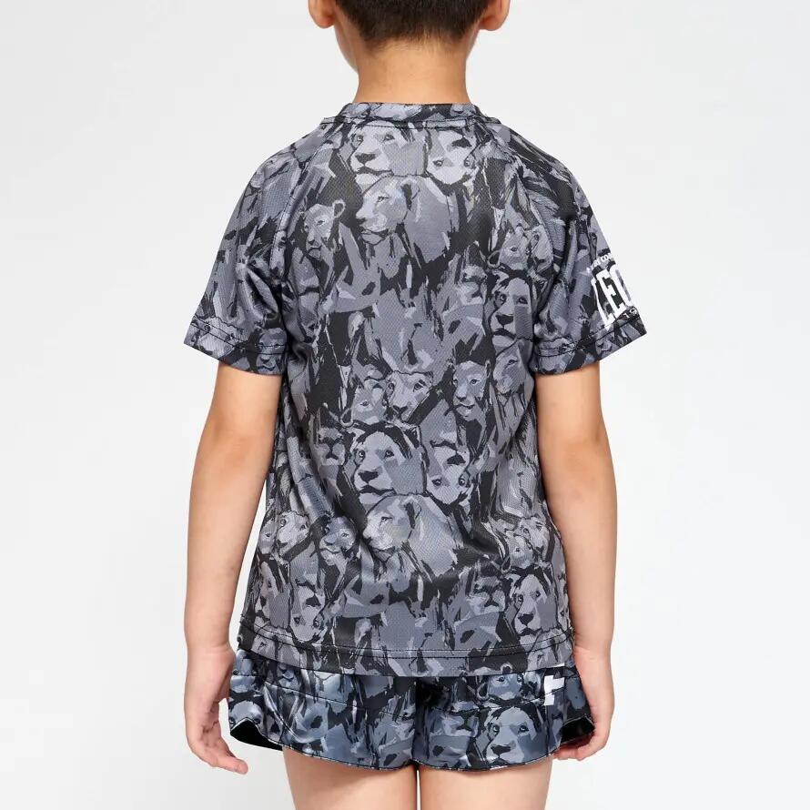 Tricou Leone Leo Camo Gri JUNIOR 5/6