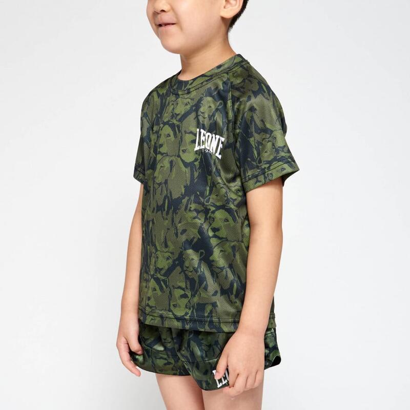 Tricou Leone Leo Camo Verde