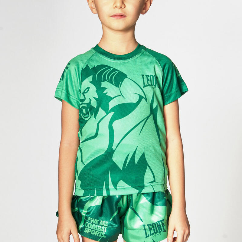 Tricou Leone Mascot Junior Verde