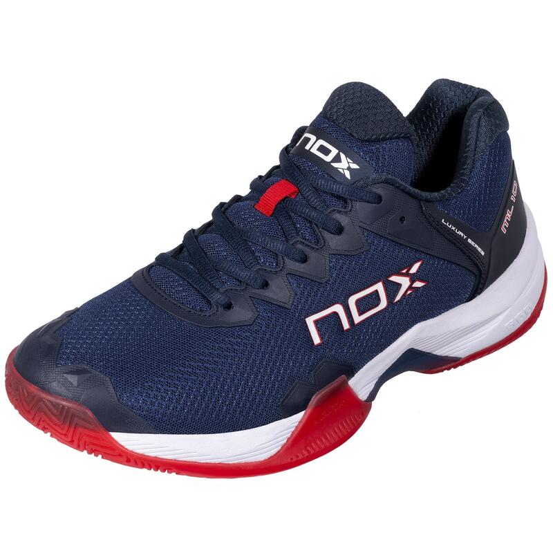 Zapatillas de Pádel Nox ML10 HEXA Azul marino/Rojo