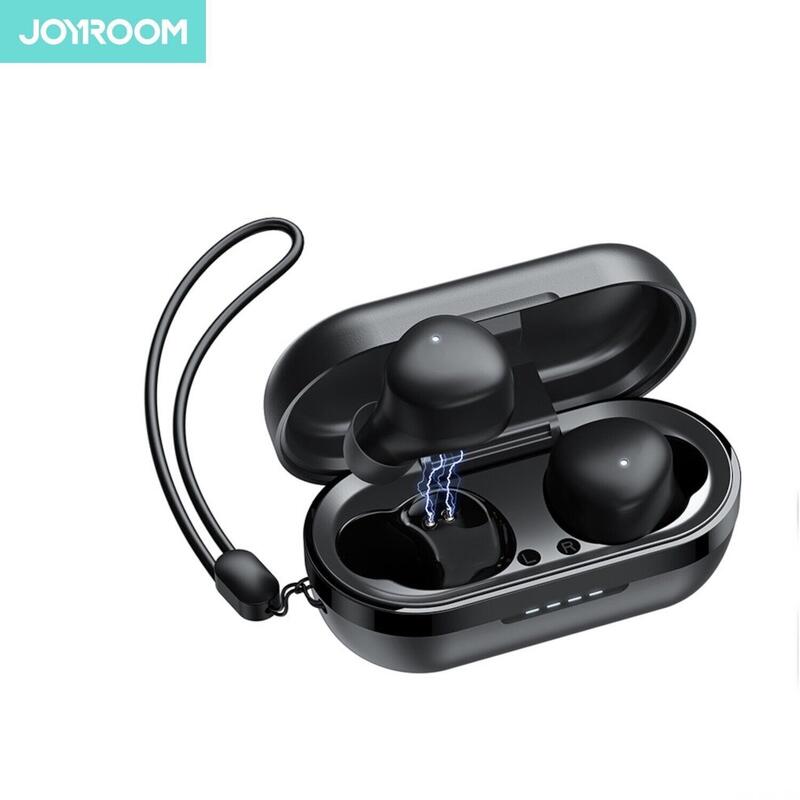 Joyroom bezprzewodowe słuchawki TWS Bluetooth 5.1 300mAh czarny (JR-TL1 Pro)