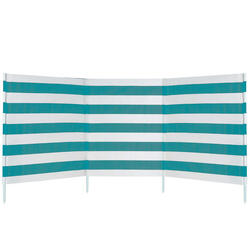 AKTIVE - Paravent Plage en Polyester avec Tiges en Acier 480 x 82 cm