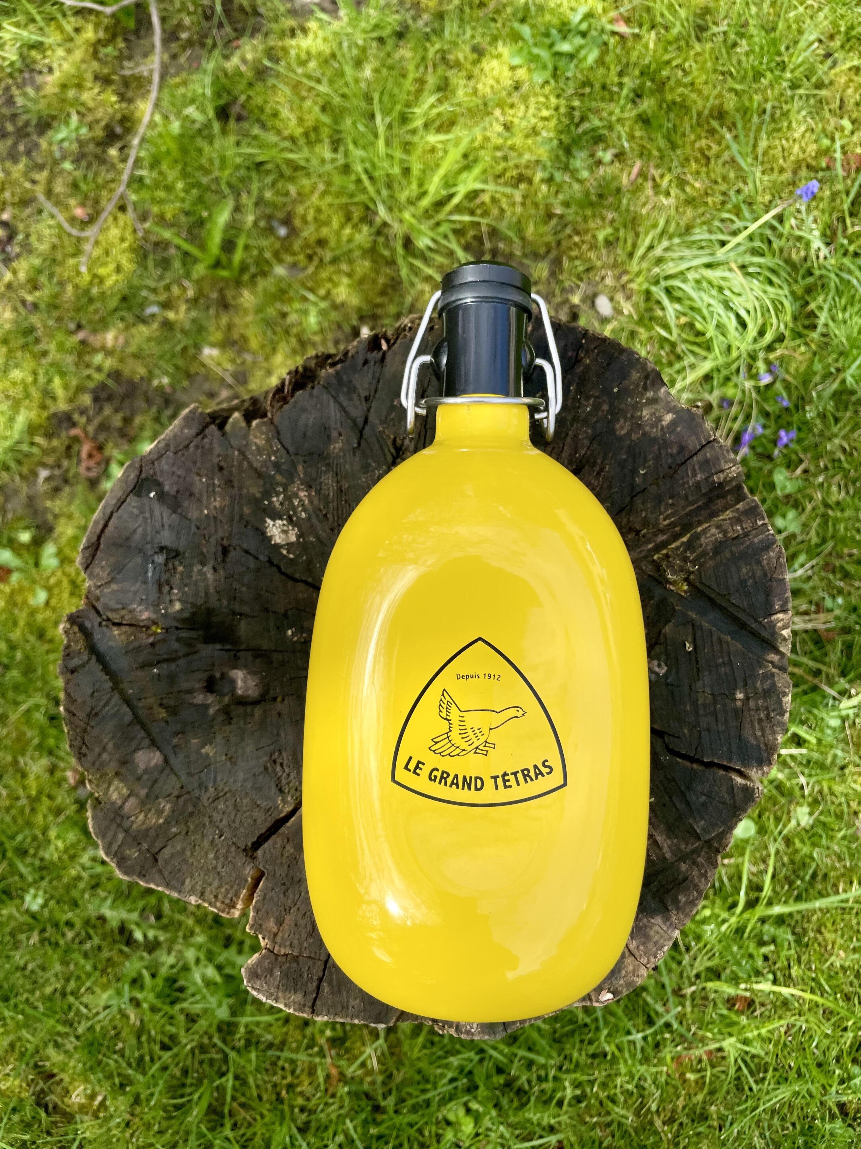 Gourde Concave Jaune 1 Litre 2/5