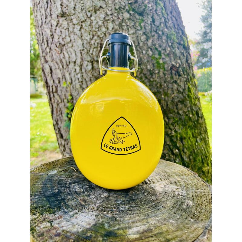 Gourde Ovale Jaune 1 Litre