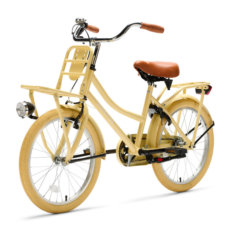Generation Urban Vélo de transport 20 pouces - Beige - Vélo d'enfant