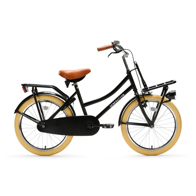 Generation Urban  Vélo de transport 20 pouces - Noir - Vélo d'enfant