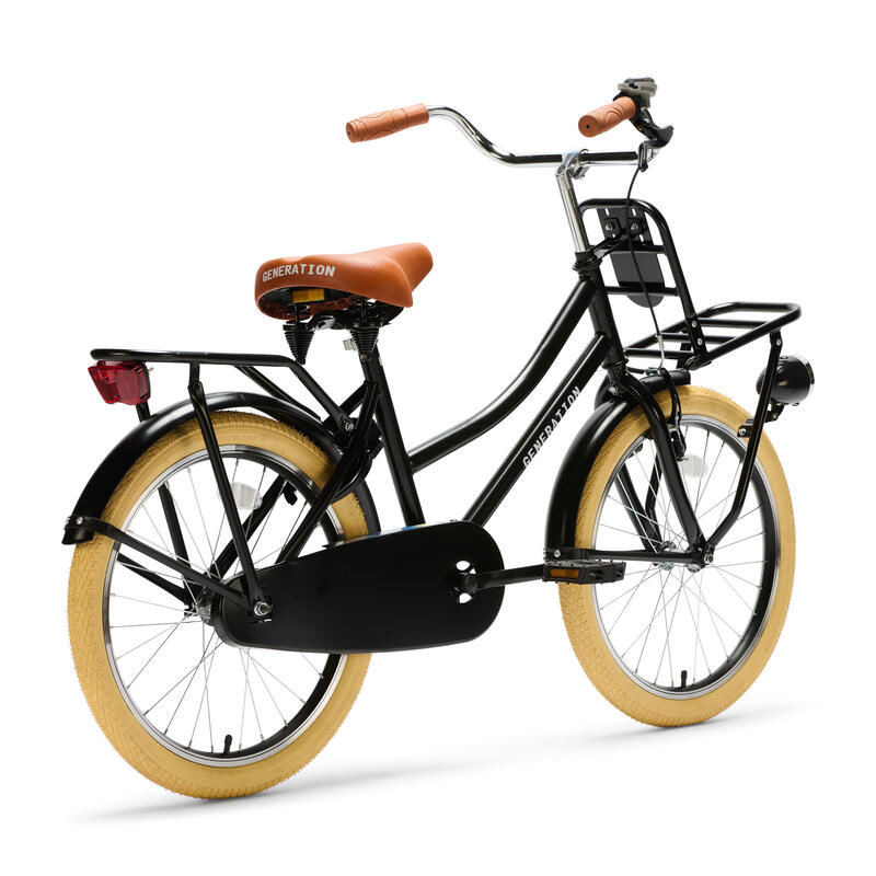 Generation Urban  Vélo de transport 20 pouces - Noir - Vélo d'enfant