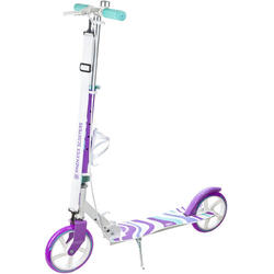 Trottinette Zea Violet/Blanc pliante avec frein 200mm Raven