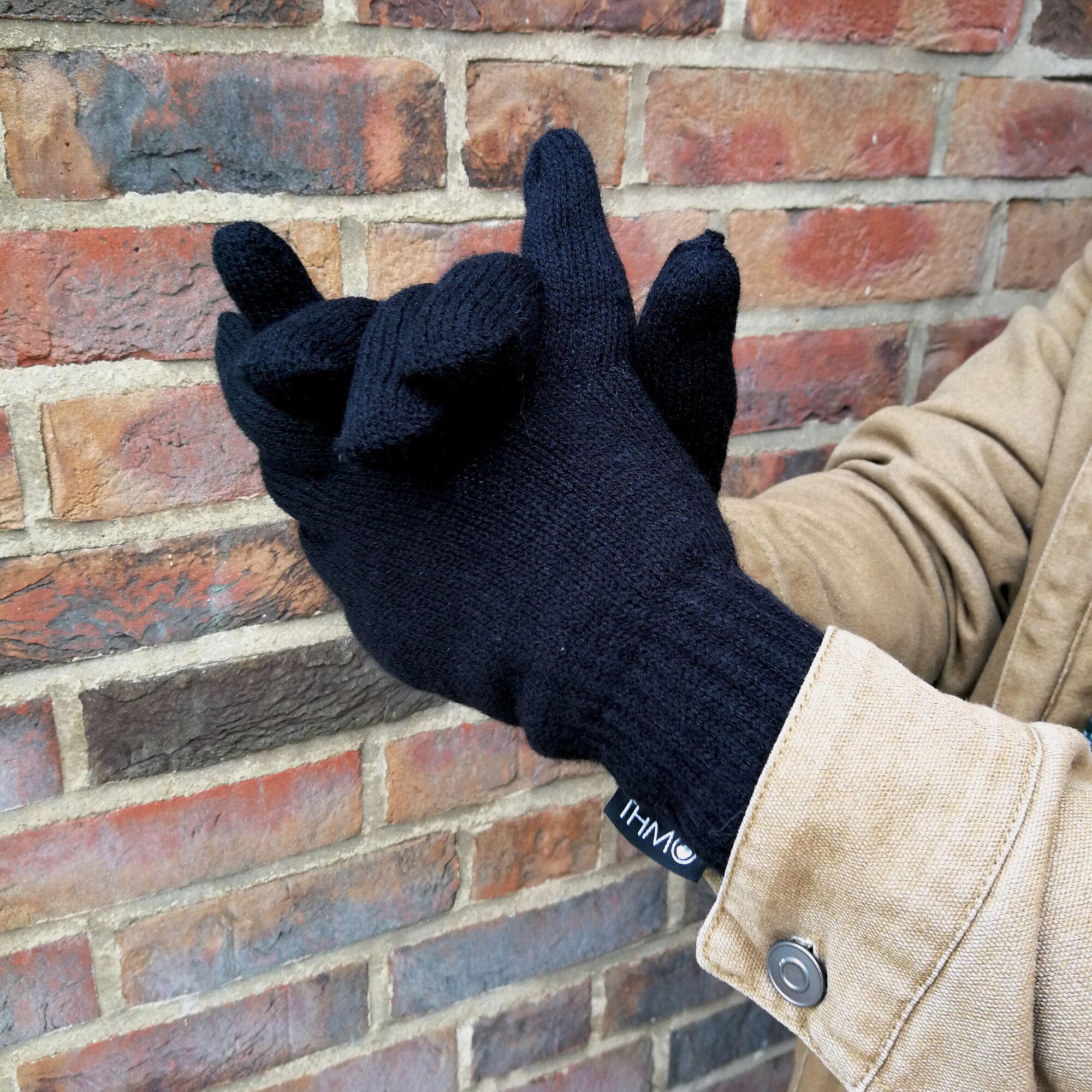 Mens Knitted Thermal 40g 3M Thinsulate Insulation Winter Gloves 6/7