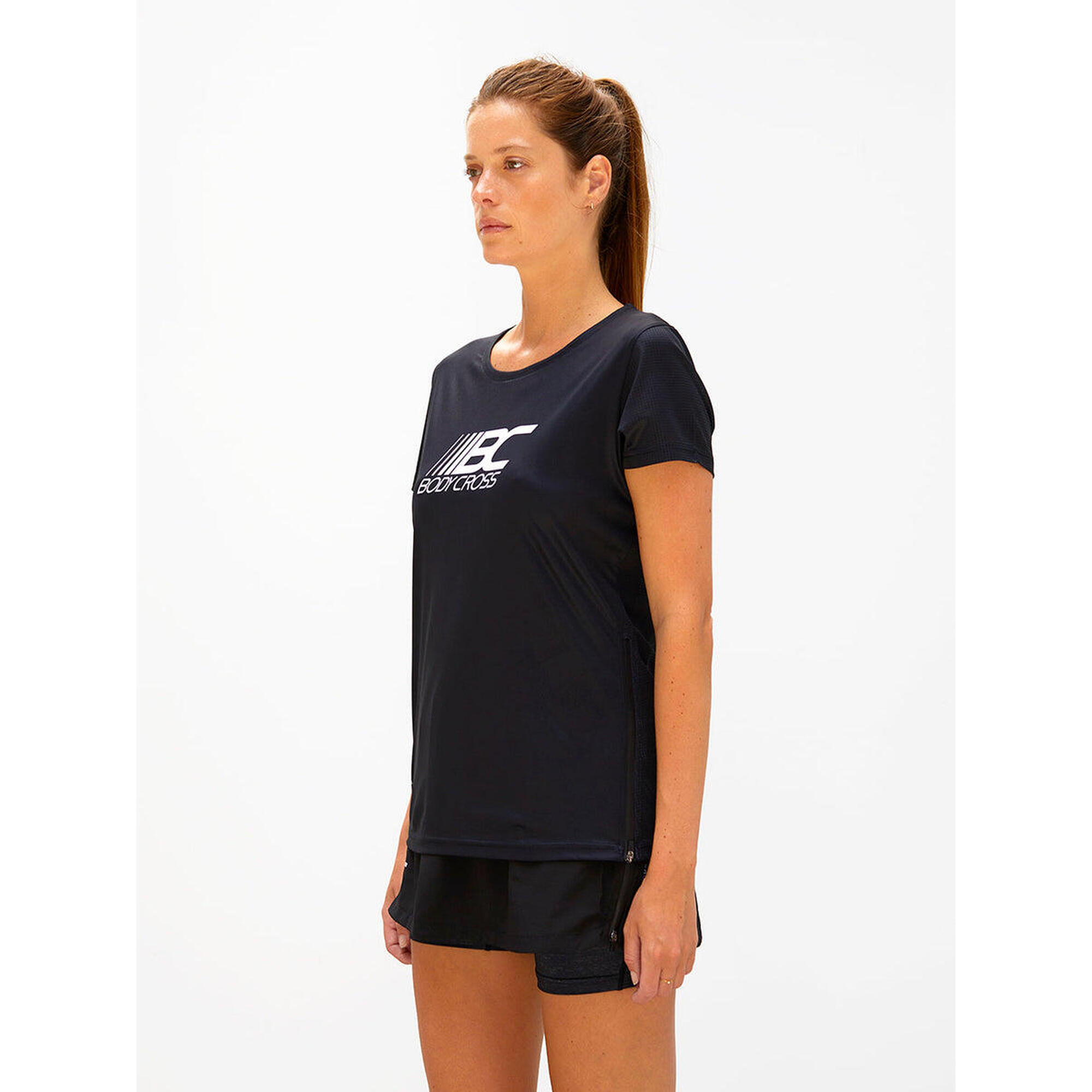 AVA running T-shirt Black