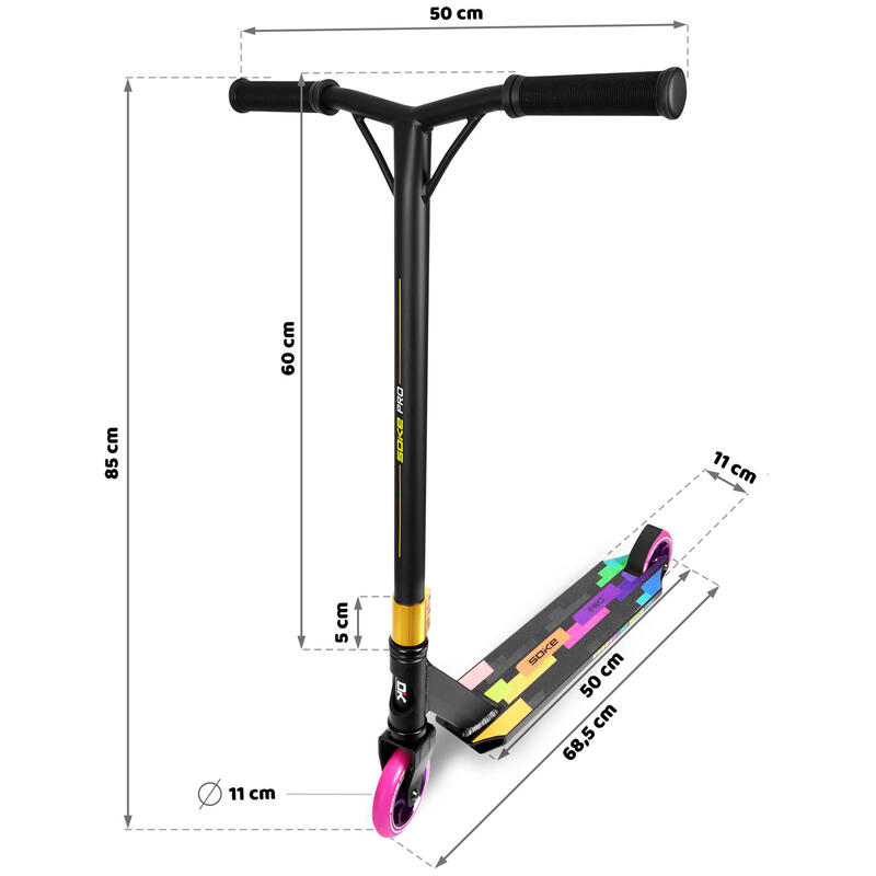 Trotinete freestyle Soke Evo Street