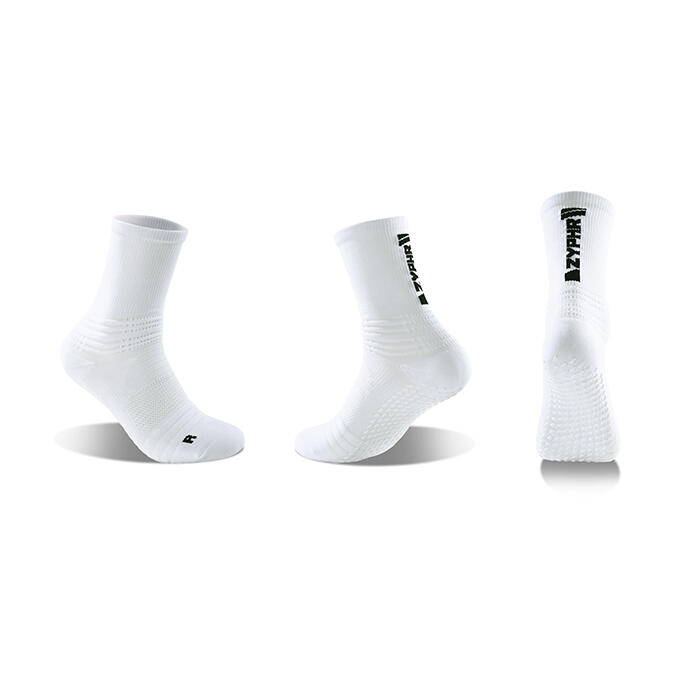 G-ZOX Enhance Grip Socks 3 Pairs (White X 2, Black x 1)