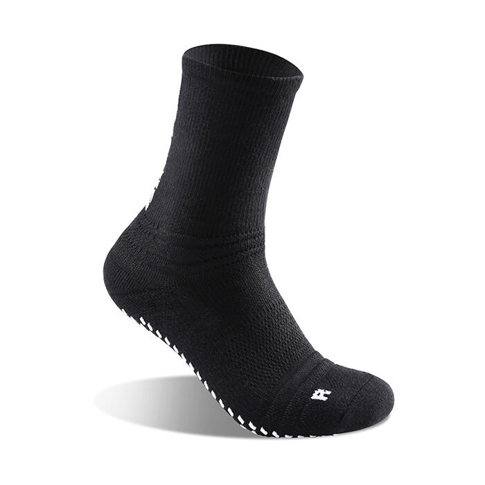 G-ZOX Cushion Grip Socks 足球防滑襪 - 黑色