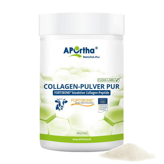 FORTIBONE® B (Rind) Collagen-Pulver - 300 g Pulver - Dose