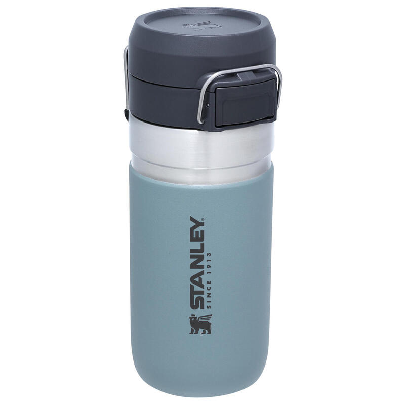 Trinkflasche Edelstahl 0,47L - Thermosflasche - Fitness Wandern - Wasserflasche