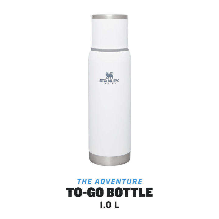 Bouteille Isotherme 'To-Go' 1L Trek Vélo - Thermos Inox Chaud/Froid Pendant 25H