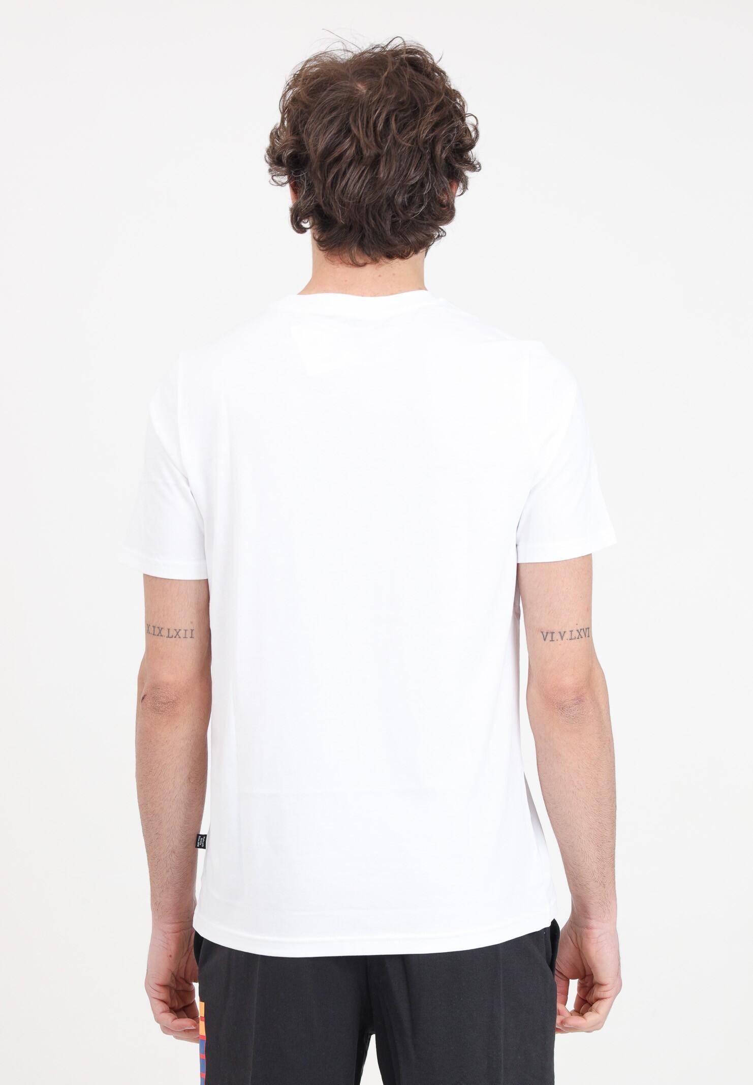T-shirt uomo puma ess+ logo lab - bianco 2/2