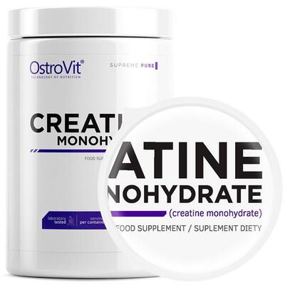 OstroVit Creatine Monohydrate - flavoured (300g) Green Apple - Kreatin