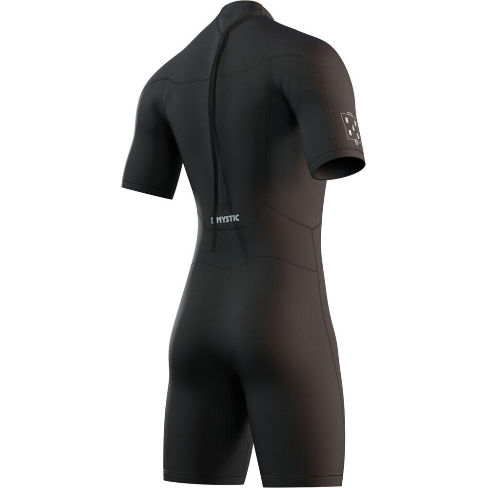 Men's Brand 3/2mm Flatlock Shorty Wetsuit 2/4