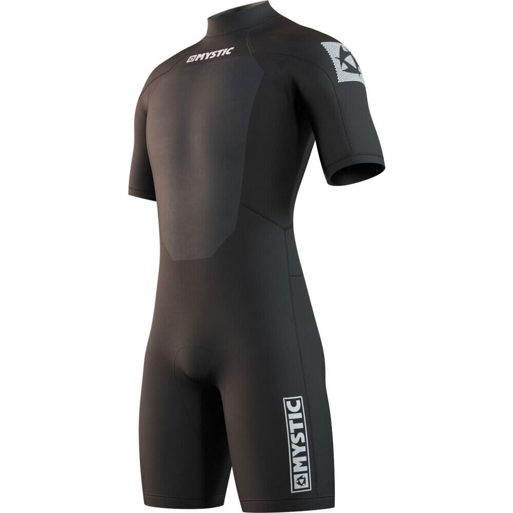 MYSTIC Men's Brand 3/2mm Flatlock Shorty Wetsuit