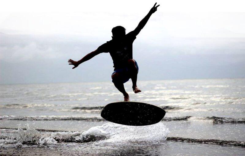 Deska Skimboard GoZone NEO - Antypoślizgowa Niebieska 7/7