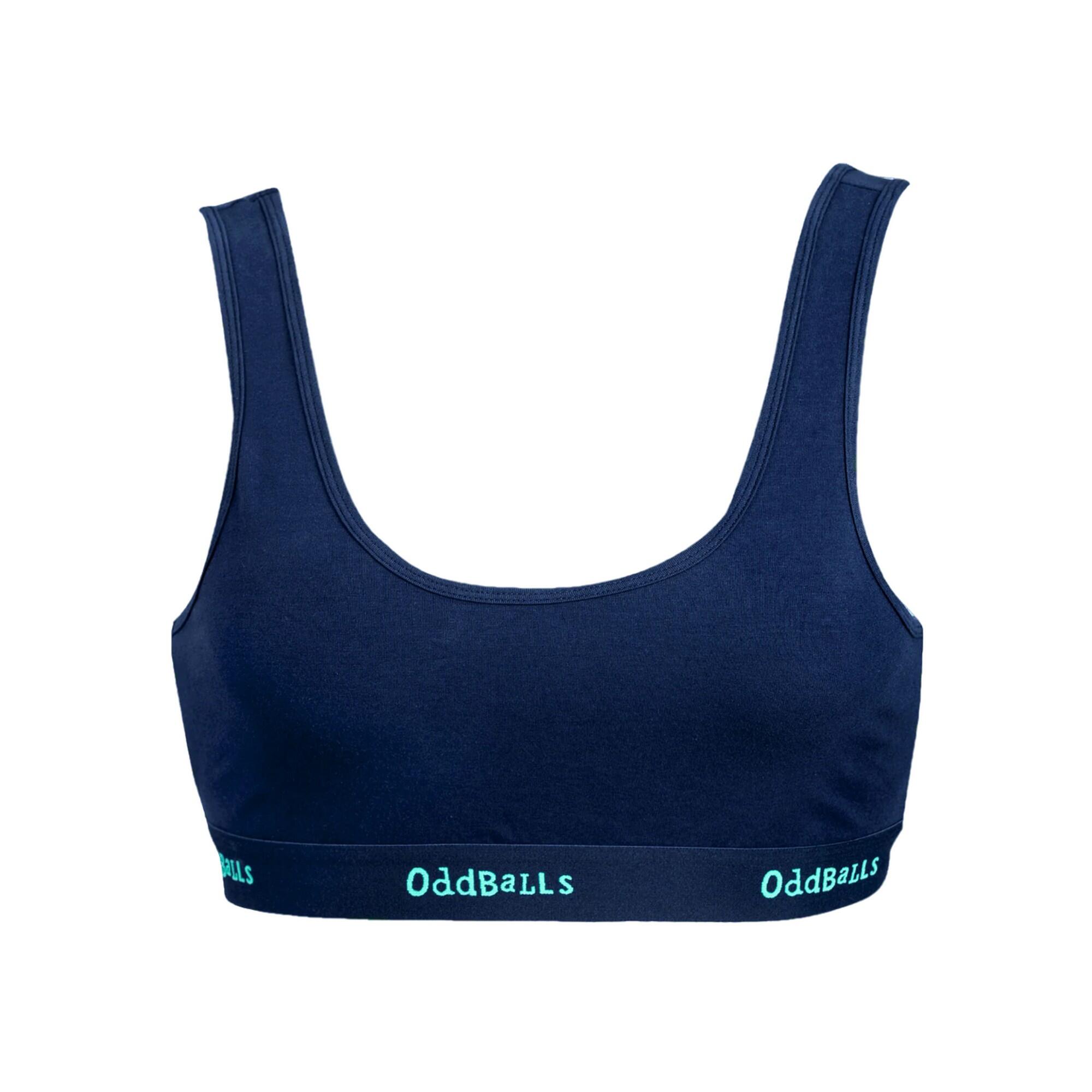 Womens/Ladies Plain Bralette (Midnight) 1/1