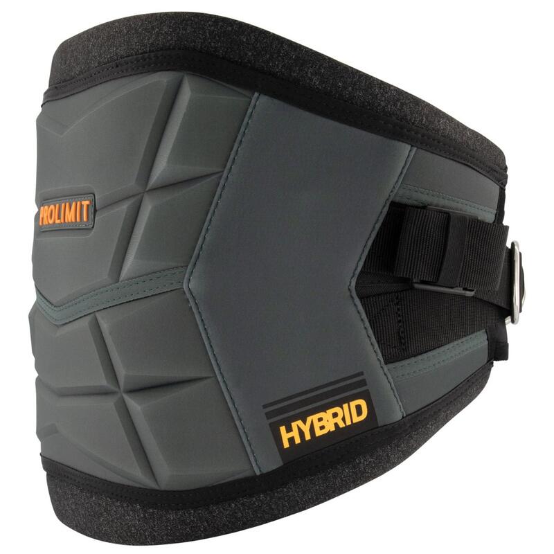 Trapez Prolimit Windsurf Waist Harness Hybrid Midnight Grey / Orange 2024 M