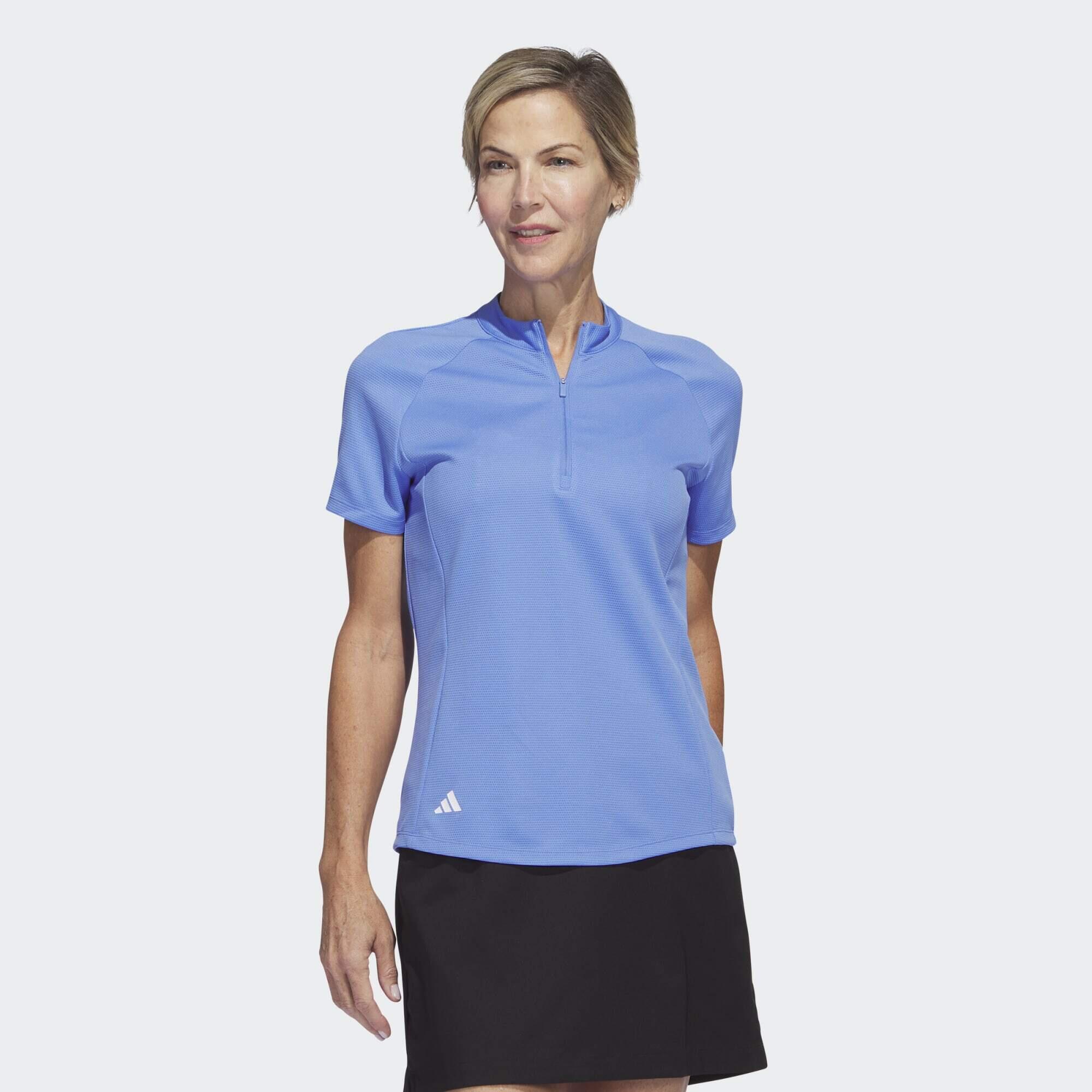 Textured golf polo