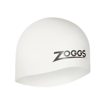 Zoggs easy-fit siliconen badmuts - wit