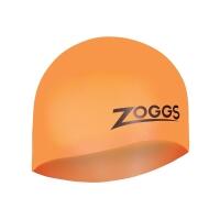 Cuffia da nuoto in silicone Zoggs Easy-Fit - arancione