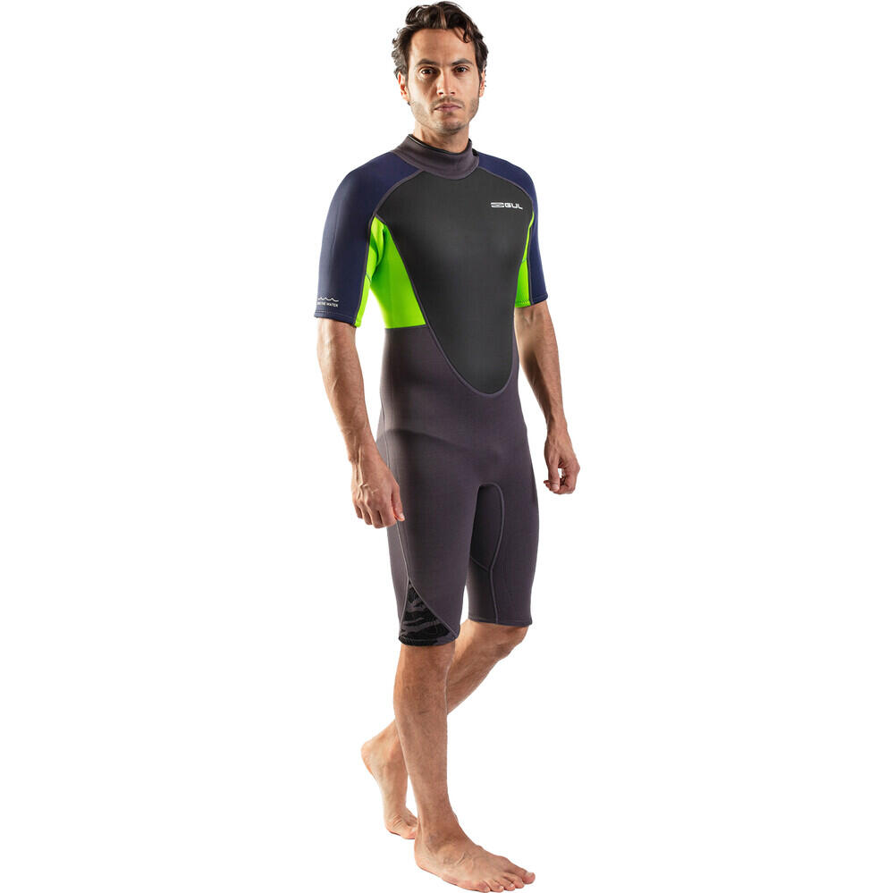 Men's Response 3/2mm Back Zip Shorty Wetsuit 1/7