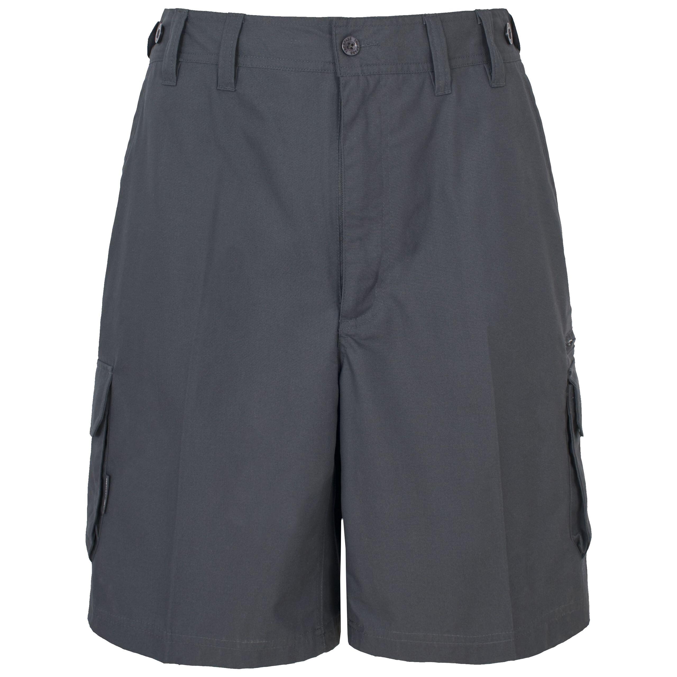 Trespass Mens Gally Water Repellent Hiking Cargo Shorts