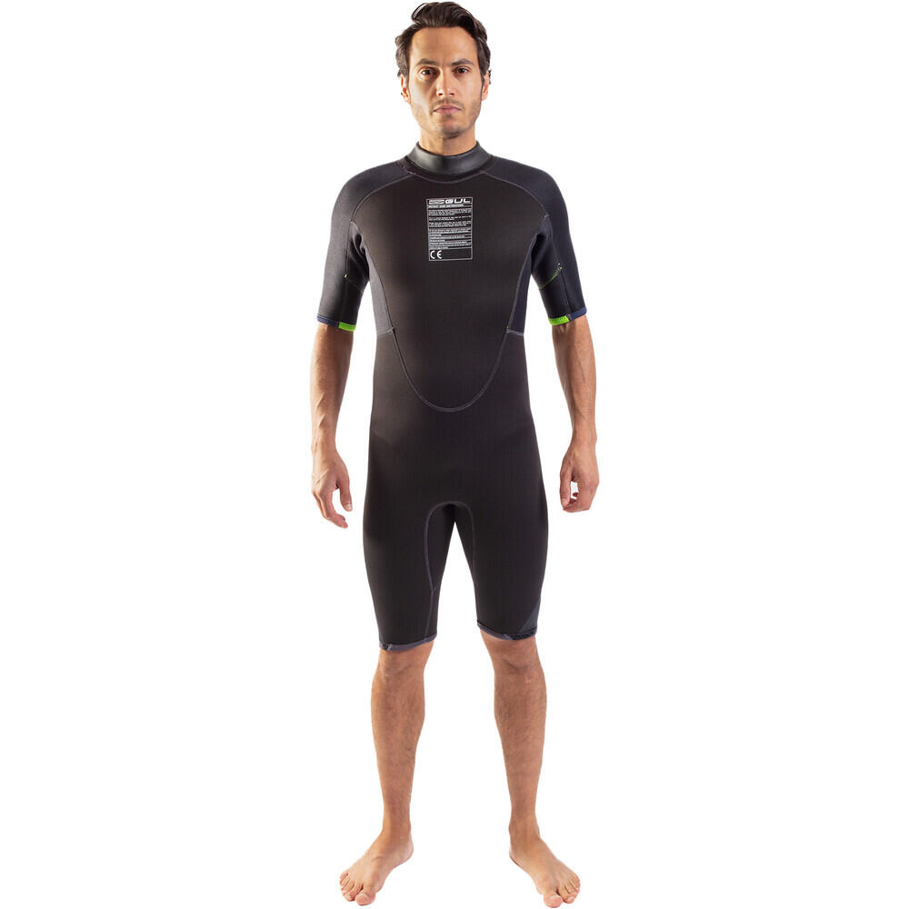Combinaison de Shorty 3/2mm Noir - Response - Homme 7/7