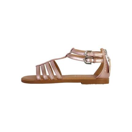 Sandales Fille JR SANDAL KARLY Noir/Platine