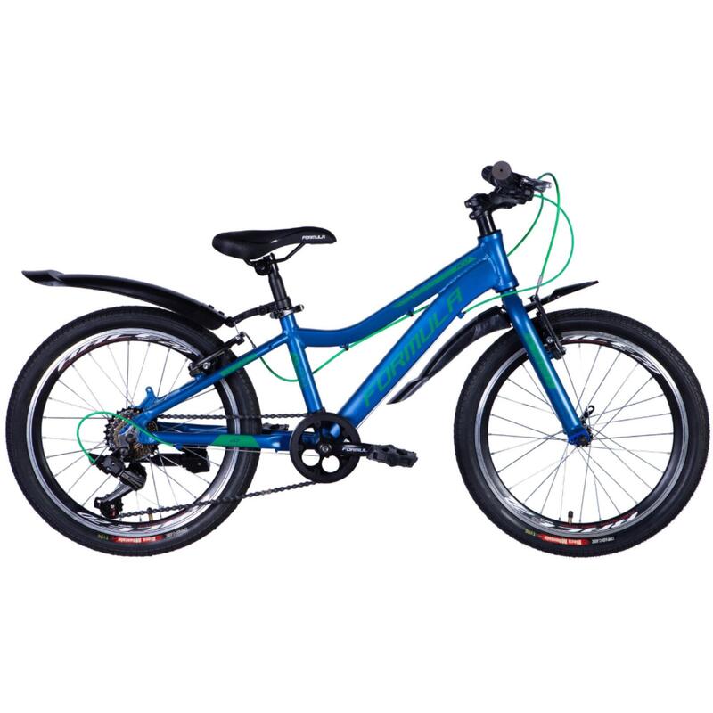 Biciclete copii Formula Acid 20", Aluminiu, 120-150 cm, 7 viteze, Albastru