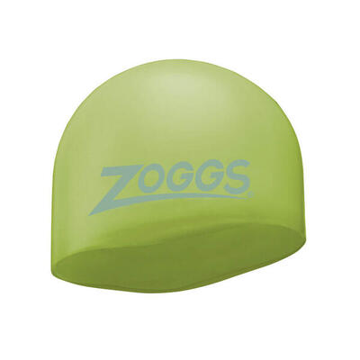 Cuffia da nuoto standard in silicone Zoggs OWS - verde mela